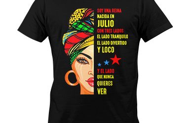 Camiseta Reina de Julio